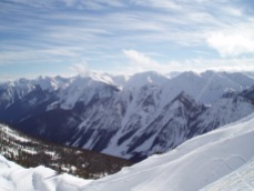 Canadian Rockies, Snowboarding tour 2007